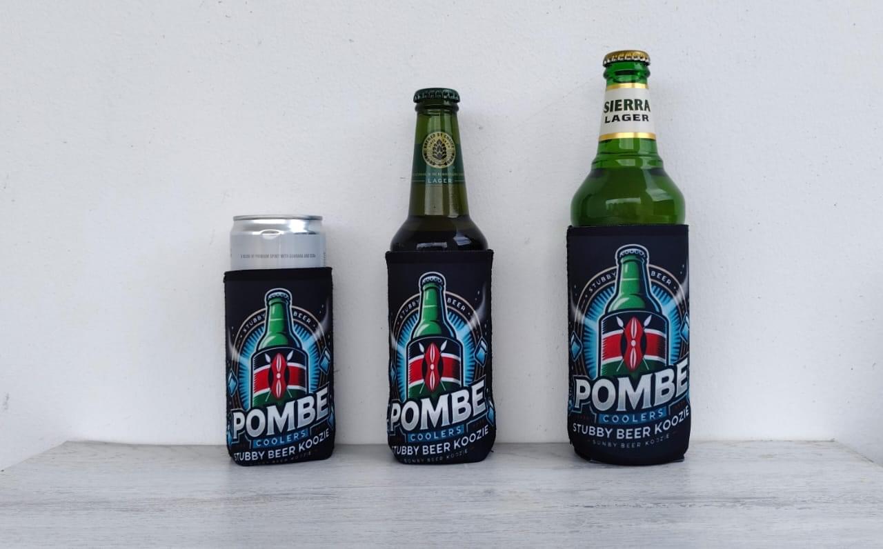 Pombe Coolers Design Stubby Holder